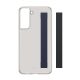 Samsung Galaxy S21 FE Tint Clear Stripe Case - Grey