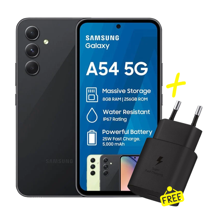 Samsung A54 5G Dual Sim 256GB - Black