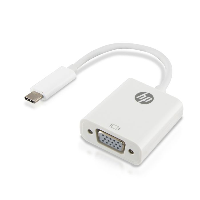 Estación de policía prestar Mojado HP USB-C to VGA Adapter White | Technomobi