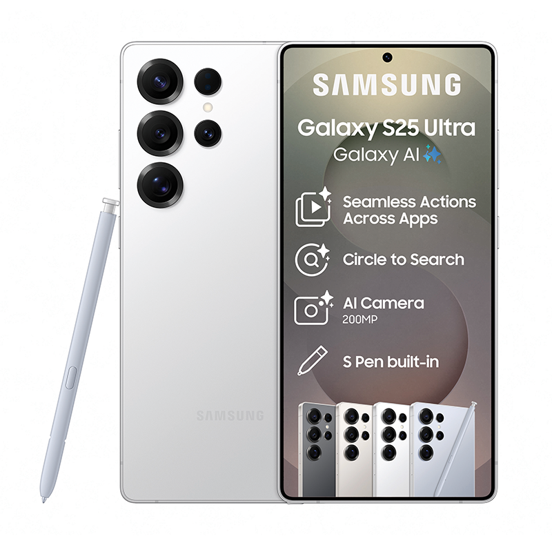 スマートフォン本体 GALAXY s25 ultra Samsung Galaxy S25 Ultra 5G Dual Sim 256GB - Titanium White Silver