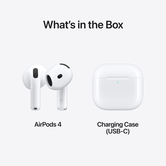 Apple AirPods4 本体 ホワイト Apple AirPods4 本体 ホワイト 純正品 - メルカリ