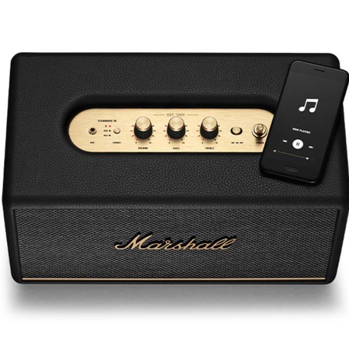 Marshall Stanmore III Compact Bluetooth Speaker - Black | Technomobi