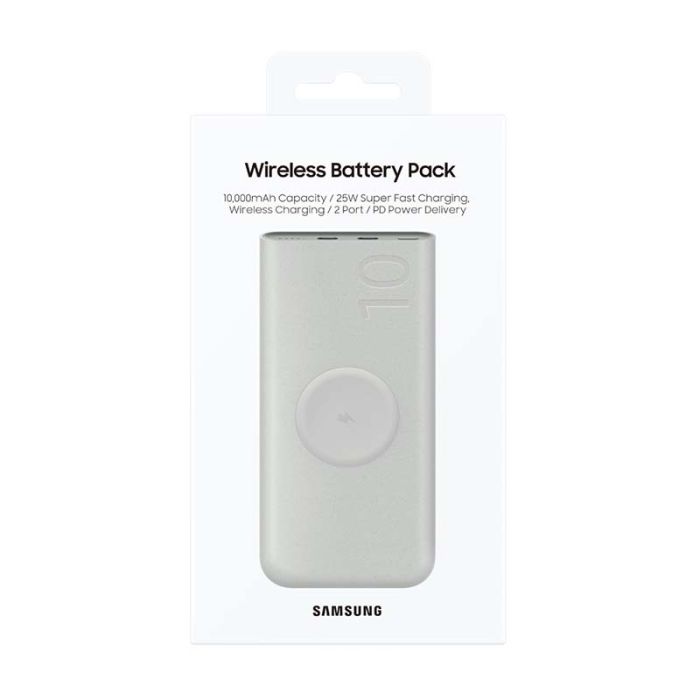 Samsung 25W Wireless Powerbank 10000mAh Beige Technomobi