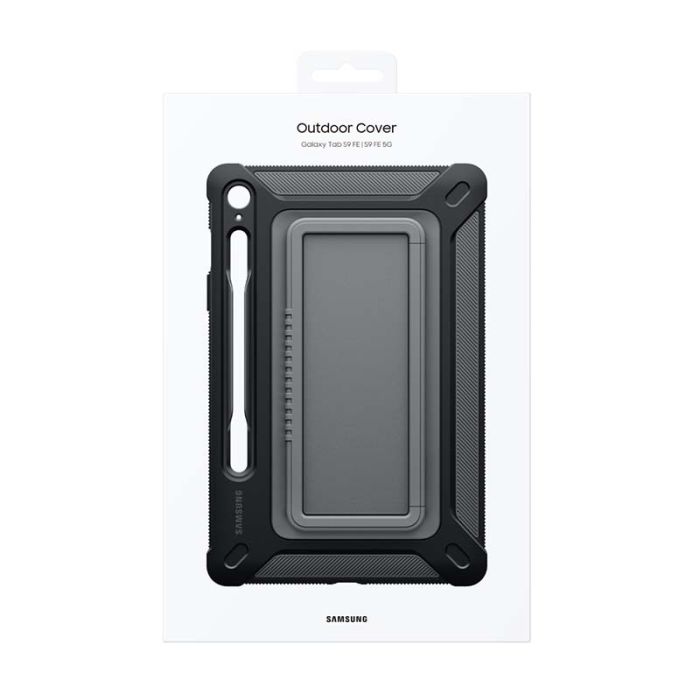 Samsung Galaxy Tab S9 FE Outdoor Cover - Black | Technomobi