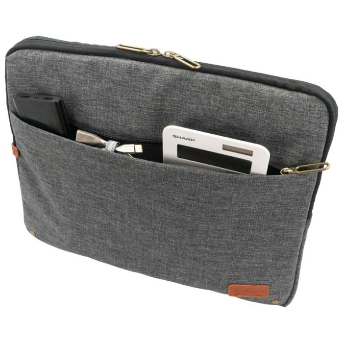 Volkano Premier Series 14.1 inch Laptop Sleeve Dark Grey