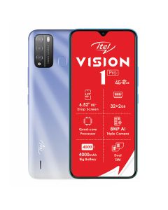 Itel Vision 1 Pro Dual Sim Crystal Blue sold by Technomobi