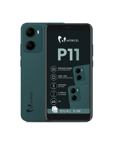 Mobicel P11 4G in green sold by Technomobi
