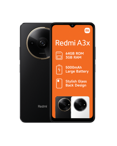 Xiaomi Redmi A3X 4G in black Sold by Technomobi