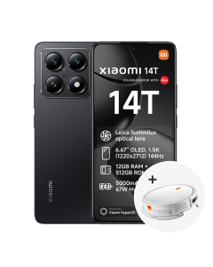 Xiaomi 14T with free robot vacuum mop sold by Technomobi