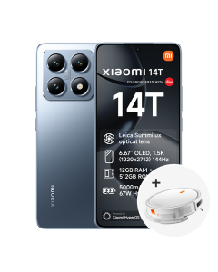 Xiaomi 14T with free robot vacuum mop sold by Technomobi