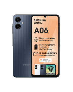 Samsung Galaxy A06 4G Dual Sim 64GB - Black