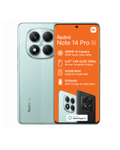 Xiaomi Redmi Note 14 Pro 5G in green sold by Technomobi