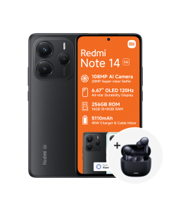 Xiaomi Redmi Note 14 Pro 4G black by Technomobi