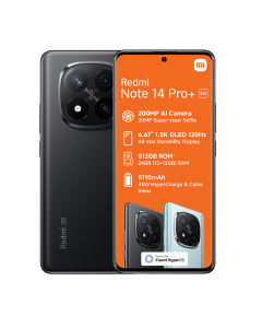 Xiaomi Redmi Note 14 Pro+ 5G black by Technomobi