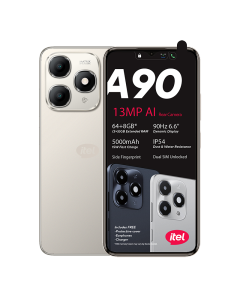 Itel A90 4G in Titanium sold by Technomobi