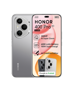 Honor 400 Pro 5G in grey sold by Technomobi