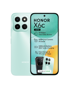 Honor X6c 4G in green Sold by Technomobi