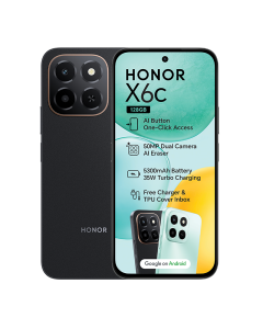 Honor X6c 4G Dual Sim 128GB - Black