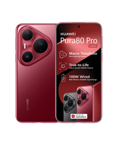 Huawei Pura 80 Pro 4G Dual Sim 512GB - Burgundy Red
