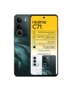 Realme C71 in forest green sold by Technomobi