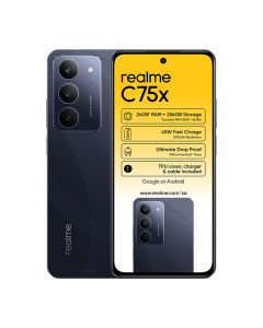 Realme C75x 4G in Blue sold by Technomobi