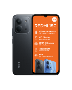 Shop new Redmi 15C in black from Technomobi