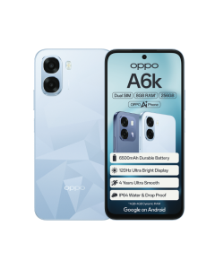 Oppo A6k 4G Dual Sim 256GB Crystal Blue Sold By Technomobi