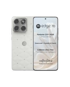 Motorola Edge 70 Swarovski 5G Dual Sim 512GB + Moto Buds Swarovski Cloud Dancer Sold By Technomobi