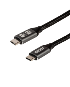 Gizzu 60W 5Gbps Type C 2m Cable Sold By Technomobi