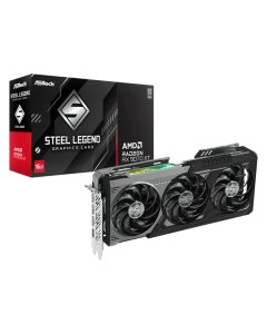 ASRock Radeon RX9070 XT Steel Legend Dark 16GB Graphics Card Sold By Technomobi