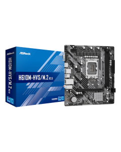 ASRock H610M-HVS/M.2 R2.0 Intel LGA 1700 m-ATX Motherboard Sold By Technomobi