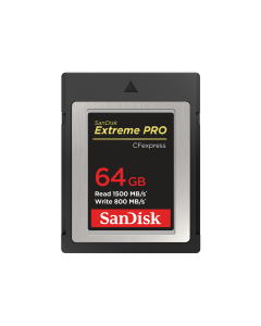 SanDisk Extreme Pro CFexpress√¢‚Äû¬¢ Card Type B, 64GB, 1500MB/S Read, 800MB/S Write