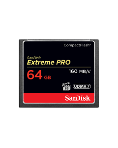 SanDisk Extreme Pro Compact Flash 64GB, 160MB/S, 1067X