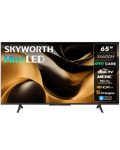 Skyworth 65-inch Entry 4K Mini LED Google TV 