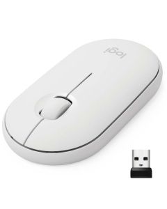 Logitech Pebble M350 Modern Slim & Silent Wireless Mouse by Technomobi