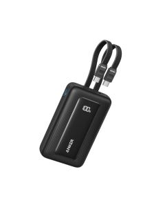 Anker Zolo Power Bank 10000mAh 35W 2 Type-C Cable - Black