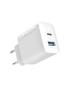 Anker 20W Type A & Type C Wall Charger - White