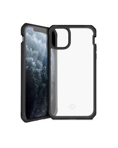 Itskins Apple iPhone 11 Pro Hybrid Solid Case - Black / Clear