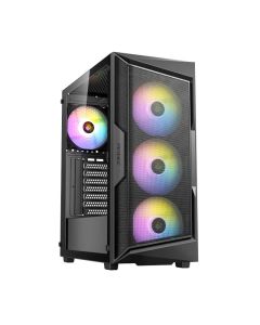Antec AX61 ELITE ATX ARGB Mid-Tower Gaming Chassis - Black
