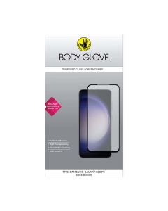 Body Glove Tempered Glass Screen Protector for Samsung Galaxy S23 FE - Black