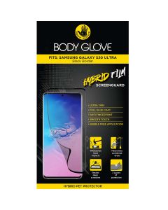 Body Glove Samsung Galaxy S20 Ultra Hybrid Screenguard - Black