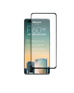 Body Glove Hisense H60 5G Tempered Glass Screen Protector in Black sold by Technomobi