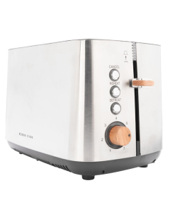 Boden Stark Anson Collection 2 Slice Stainless Steel Toaster Sold By Technomobi