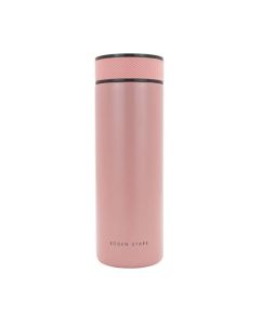 Boden Stark 650ml Travel Flask - Pastel Pink