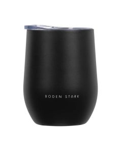Boden Stark Stainless steel 350 ml Tumbler Flask - Black