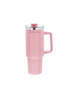 Boden Stark 1200ml Stainless Steel Travel Mug - Pink