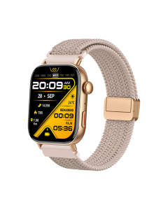 COLMI C8 Max Smart Watch Best Chip Outdoor Waterproof Mesh Bands Gold Sold By Technomobi