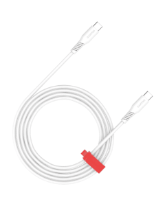 Canyon Cable CC60SC Type-C to Type-C 60W 2m White Sold By Technomobi