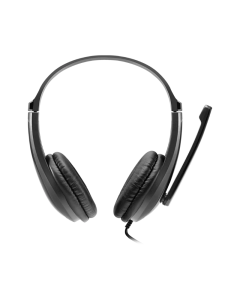 Canyon PC Headset With Microphone And USB Connection OnTalk 1 Black By Technomobi