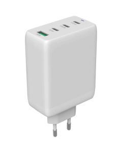 Canyon Charger CU100ACC GaN 100W 3xPD 1xQC EU White Sold By Technomobi